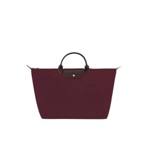 Longchamp L Recycled canvas Utazótáskák Bordó | 782045VEF