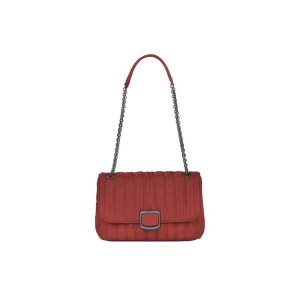 Longchamp M Bőr Crossbody Táska Piros | 259160OSG