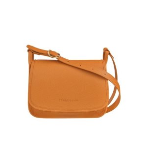 Longchamp M Saffron Bőr Crossbody Táska Narancssárga | 532906MDU