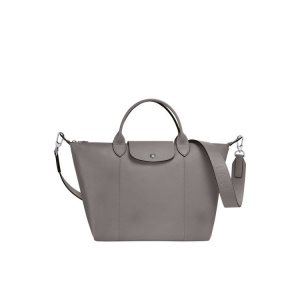 Longchamp M Turtledove Bőr Kézitáska Szürke | 891423IWV