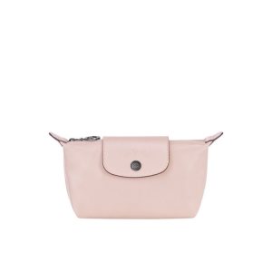 Longchamp Pouch Bőr Pouches Rózsaszín | 859741GTF