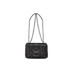 Longchamp S Bőr Crossbody Táska Fekete | 756194WDO