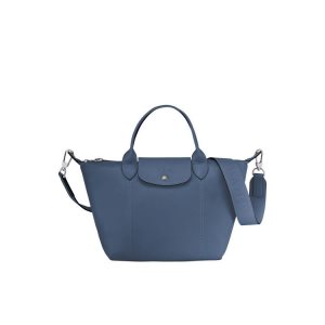 Longchamp S Bőr Kézitáska Kék | 104527DUT