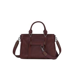 Longchamp S Bőr Kézitáska Piros | 536214JST