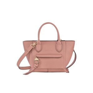 Longchamp S Bőr Kézitáska Rózsaszín | 681247DQJ