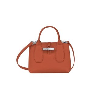 Longchamp S Bőr Kézitáska Sötétpiros | 768341IPZ