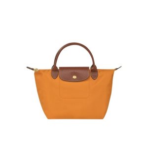 Longchamp S Saffron Recycled canvas Kézitáska Narancssárga | 271408SGA