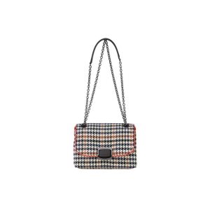 Longchamp S Vászon Crossbody Táska Sötétkék Barna | 860492DZU