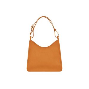 Longchamp Saffron Bőr Válltáskák Narancssárga | 293184TCS