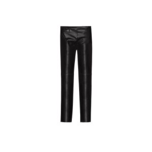 Longchamp Trousers Bőr Nadrág Fekete | 740329ADN