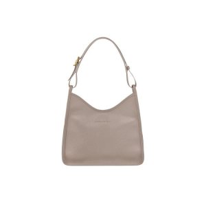 Longchamp Turtledove Bőr Válltáskák Szürke | 407632TVM