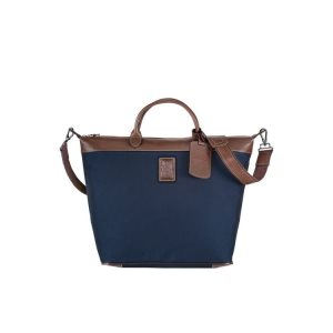 Longchamp Vászon Utazótáskák Kék | 598346ZXL