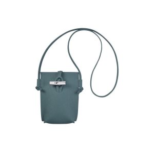 Longchamp With Csipke Thistle Bőr Pouches Kék | 140326MDN